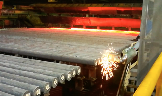 PolyTAG BLE | Full automatic hot billets tagging robotic cell